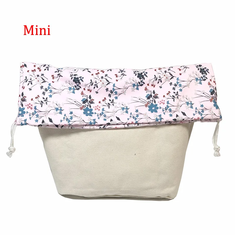 Drawstring insert lining for obag bag waterproof coating string Inner Pocket For inserts for O bag handbag 