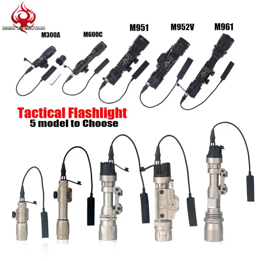 Element airsoft тактический фонарик для оружия M300A/M600C /M951/M952V/M961 Softair свет охотничий