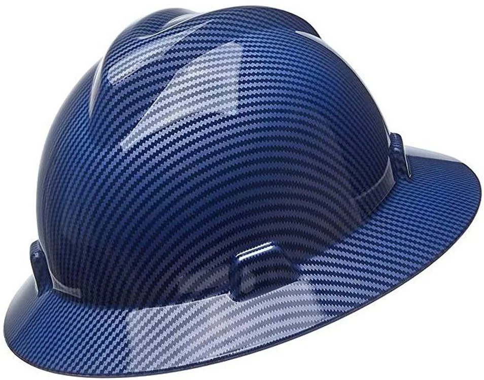 Workers Safety Helmet Wide Brim Light 