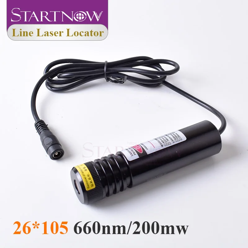 Laser Engraving Machine Line Red Locator 635nm 10mw Infrared Laser Module Locator Red Laser Line Positioning 660nm For Woodworking Stone Cutting Machine