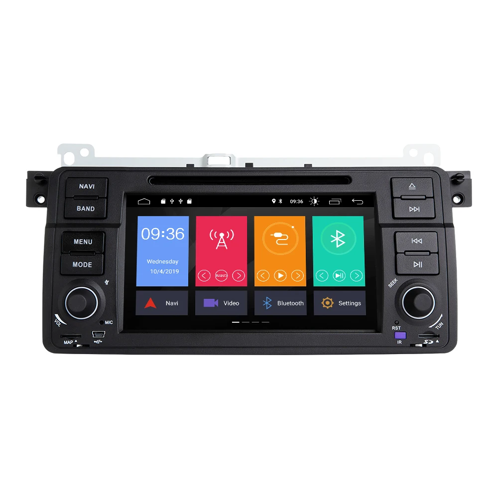 Авторадио 1 Din Android 9 0 автомобильный DVD плеер для BMW E46 M3 318/320/325/330/335 Rover 75 1998 2006 Стерео