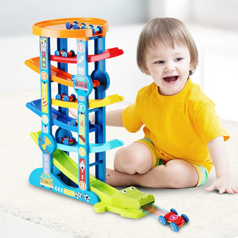 cars wooden race track