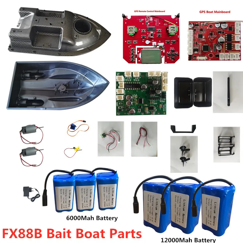 12000 MAh 7.4 V RC Nesting Boat Battery, RC Nesting Boat Battery, Rechargeable Lithium Battery, High Speed Boat Battery, Feeding Boat Battery - View #11