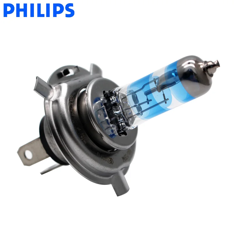 Philips H4 9003 12V Racing Vision+ 150% более яркие Автомобильные фары Hi/lo луч галогеновая лампа ралли производительность ECE 12342RV S2, пара