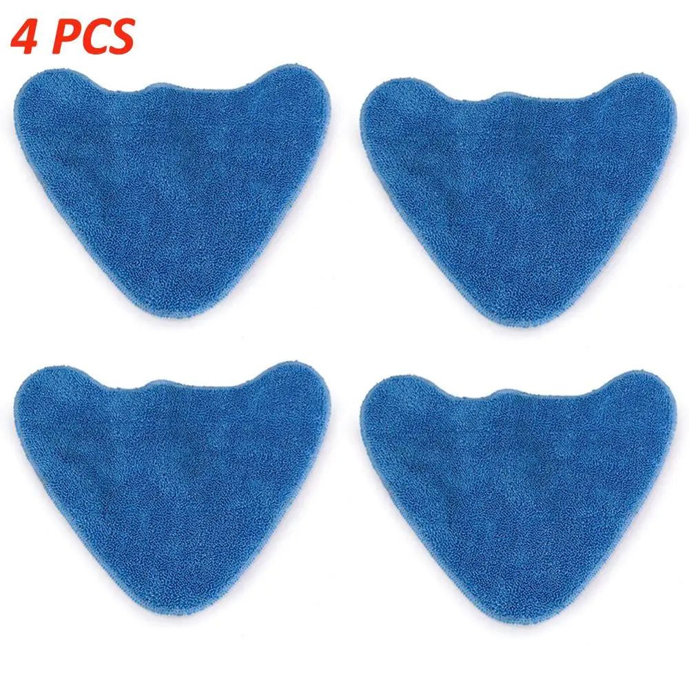 4 шт многоразовые подушечки из микрофибры Моющиеся тканевые подушечки для VAX S85-CM Паровая Швабра синего цвета