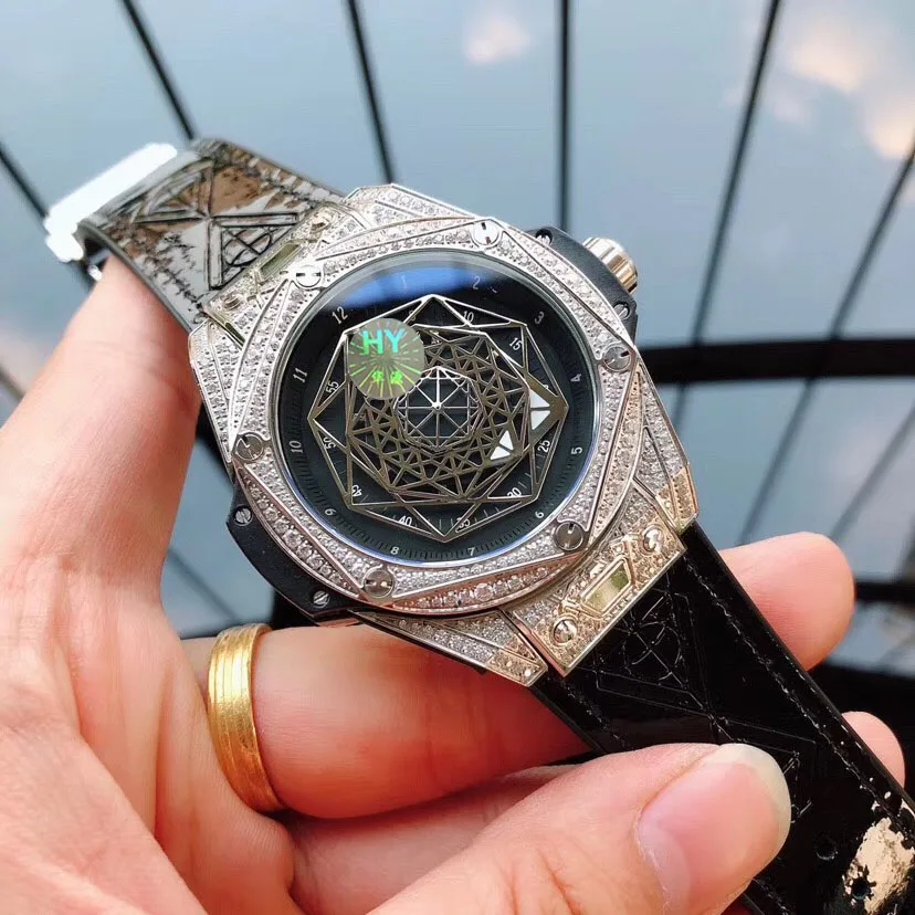 A09161 Mens Watches Top Brand Runway Luxury European Design Automatic Mechanical Watch