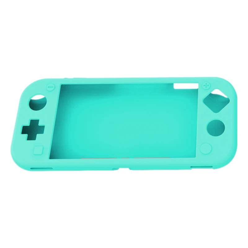 Blue green Для nintendo Switch Lite мягкий чехол противоударный чехол игровая ручка защитный чехол - Цвет: Blue green