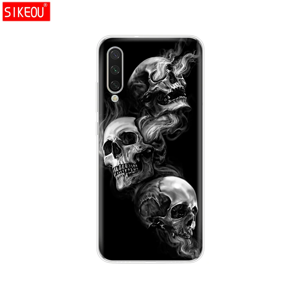 Силиконовый чехол для Xiaomi mi A3, чехол с полной защитой, мягкая задняя крышка из ТПУ, чехол для телефона s для Xio mi A3, бампер, кошечка, цветок - Цвет: 12056