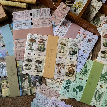 

20sets/lot Memo Pads Sticky Notes Retro collection Junk Journal Scrapbooking Stickers Office School stationery