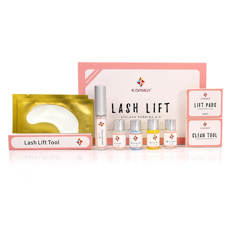 Upgrade Version ICONSIGN lash lift kit eyelash lifting kit Lifting eyelashes make up for eyelash growth Eyelash enhancement kit