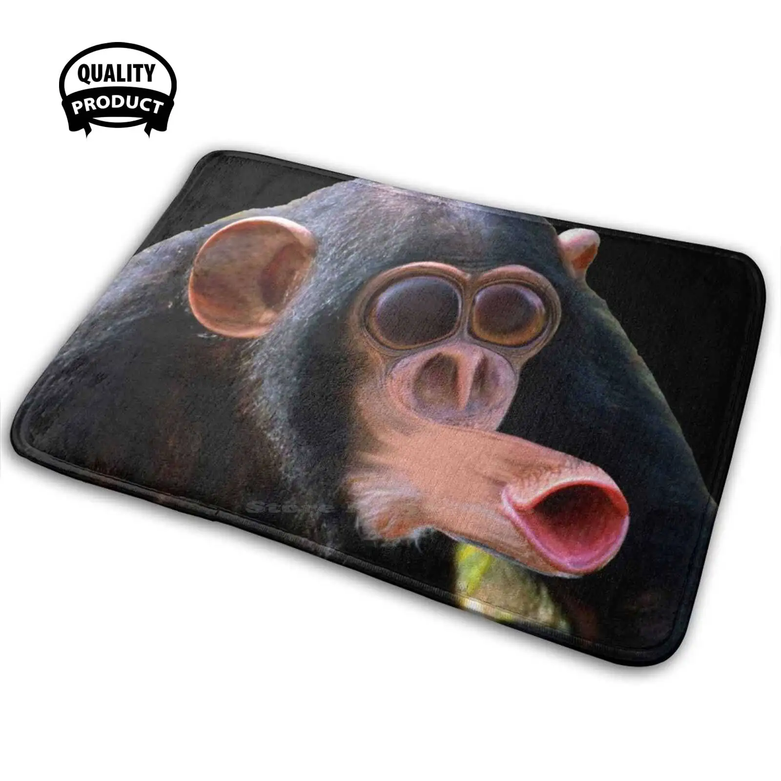 Monkey Pogchamp Monkey Pog 3D Articoli Per La Casa Tappetino Tappeto Cuscino Scimmia Chimp Pogchamp Pog Poggies Twitch Emote