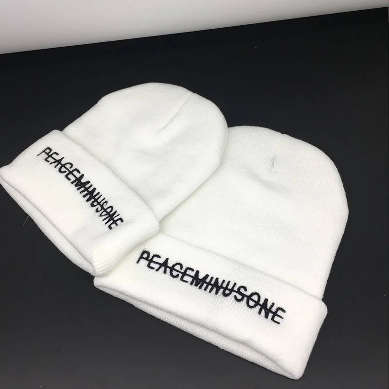 Bigbang Peaceminusone вязанные шапочки с вышивкой G-Dragon персональный альбом Kwon Ji Young Unisex аксессуар весна осень зима LJJ300
