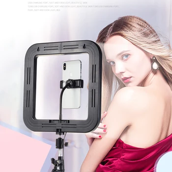 

14 inch New Ring Light Dimmable LED Selfie Light Photography Lighting With 55cm & 110cm Tripod for Phone Makeup Photo Beauty