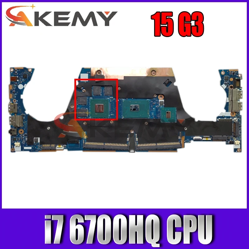 Для HP LA-C401P ZBook 15 G3 материнская плата для ноутбука 840931-501 840931-001 аккумулятор большой