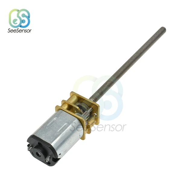 DC 3V/6V/12V N20 Mini mikro Metal motoreduktor DC silniki wał M3 x 55mm 15/30/60/100/150/200/300/400/500/600/800/1000 obr/min - Image 2
