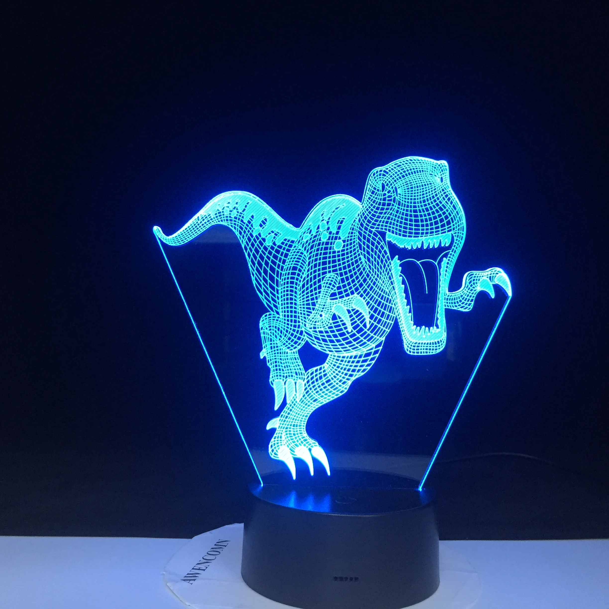 Распродажа Черной пятницы динозавр визуальная лампа Оптическая иллюзия детская