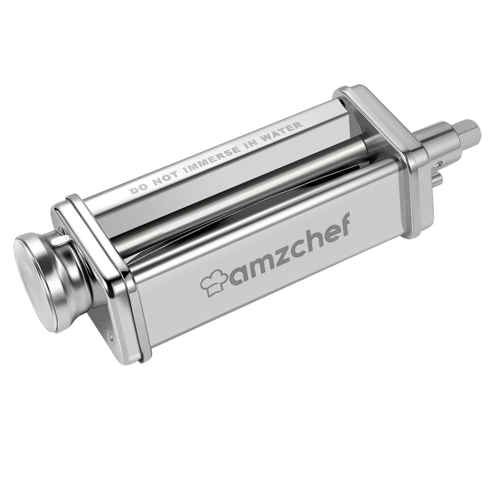 Aobosi Pasta Roller Attachment Stainless Steel Pasta Maker Machine Accessories for KitchenAid Stand Mixers