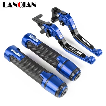 

Motorcycle YZF R6 CNC Brake Clutch Lever & 7/8 22MM Handlebar Grips For Yamaha YZFR6 1999-2001 2002 2003 2004 YZF-R6 Accessories