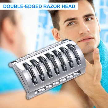 

Safety Razor Head for Shaving Open Comb Head Double-edged Razor Head
