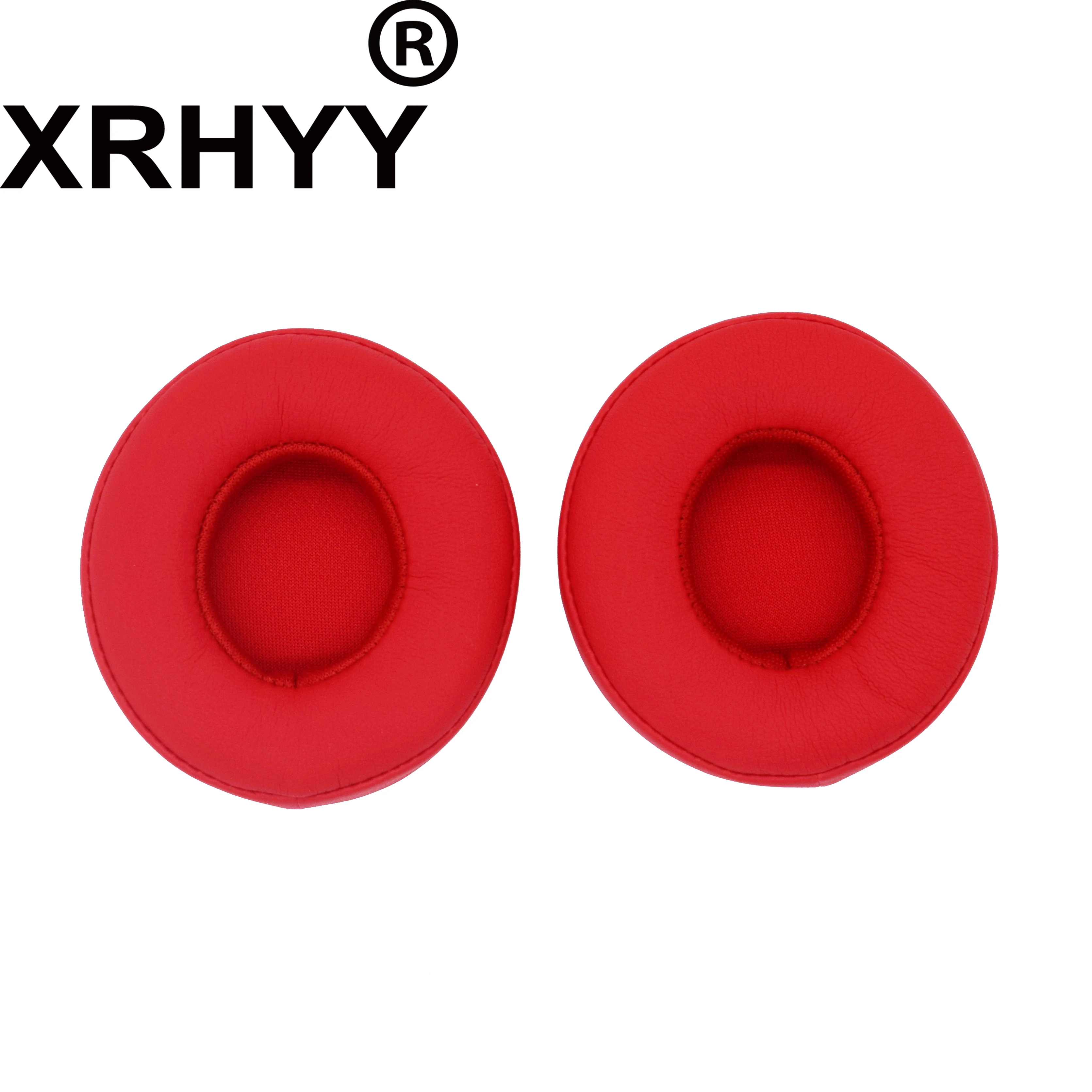 XRHYY красный кожаный чехол сменные амбушюры Подушка для Beats от Dr. Dre Solo 2,0 Solo2 беспроводные/проводные наушники