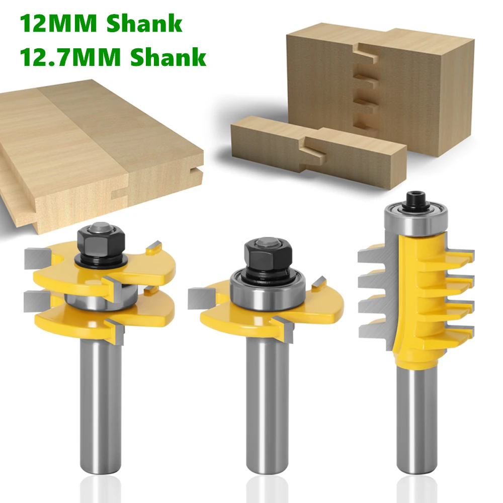 3pcs-12mm-1-2inch-Shank-Joint-Assemble-Router-Bits-Tongue-Groove-T-Slot-Milling-Cutter-for