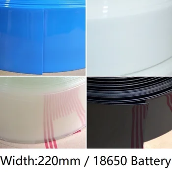 

Width 220mm PVC Heat Shrink Tube Dia 140mm Lithium Battery 18650 Pack Insulated Film Wrap Protection Case Pack Wire Cable Sleeve
