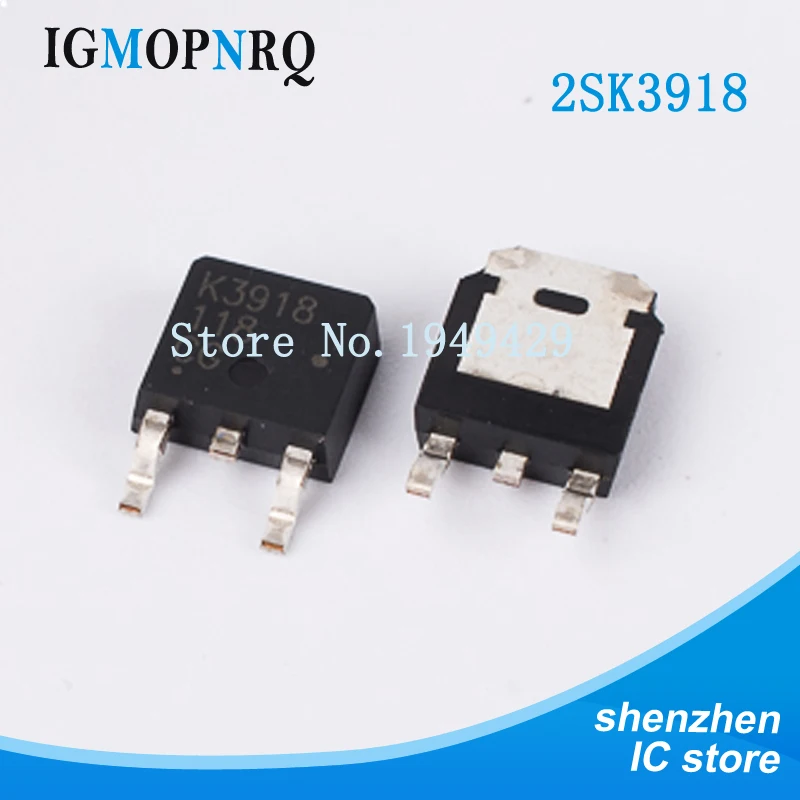10PCS/lot 2SK3918 TO-252 K3918 New fast delivery | Электронные компоненты и принадлежности