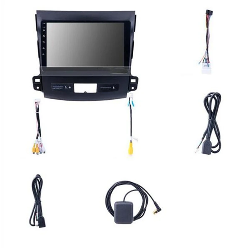 Автомобильный Dvd Gps мультимедийный плеер радио для Mitsubishi Outlander 2006-2014 Peugeot 4007/для