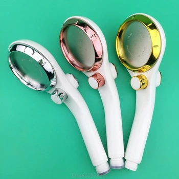 

Hard Plastic Handheld Shower Head Water Adjustable Shower Handle with Switch Button for Home Hotel Bathroom Aug20 20 Dropship