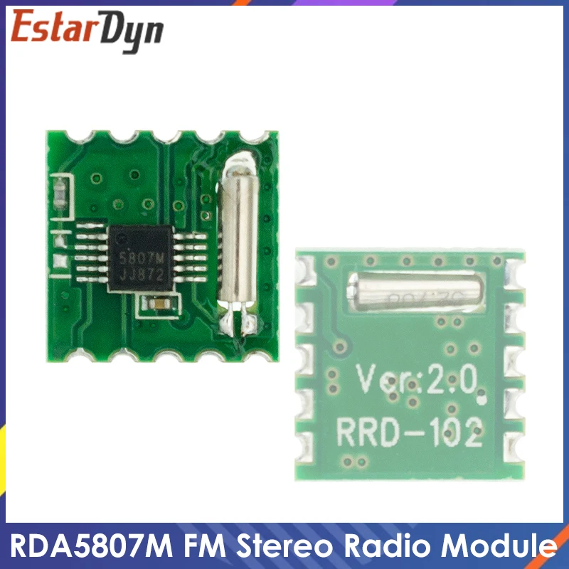 10 шт. FM стерео радио модуль RDA5807M беспроводной Profor RRD-102V2.0 | Электронные компоненты