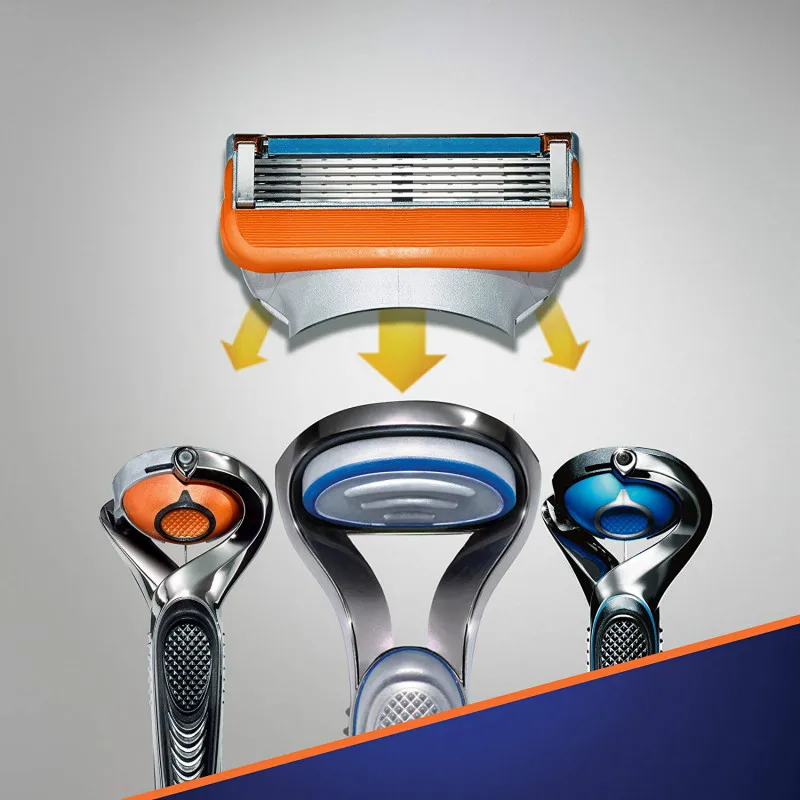 Gillette Fusion Blade for Shaving 4 8 12pcs Replaceable Cassettes Shaving Fusion Cartridge Fusion Removable Razor 5