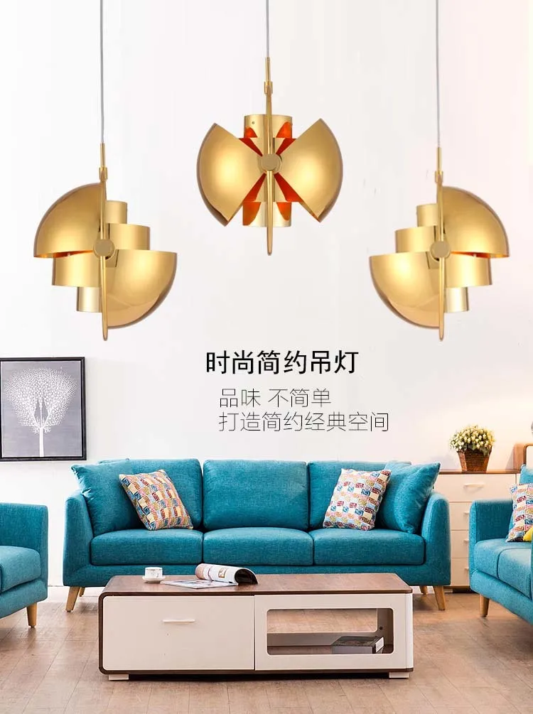 

nordic pendant lights lamp creative luminaire led round hanglamp home decor light fixtures for dining room kitchen bar lighting
