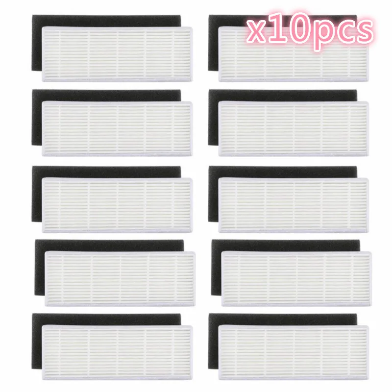 

Фильтр НЕРА-10 шт. и Губчатый Фильтр-10 шт. для робота-пылесоса kitfort KT-519 kt519, Запчасти и аксессуары