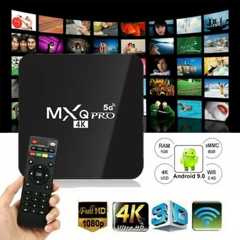 

4K Set-top Box TV BOX Intelligent Network WIFI 5G Dual Frequency TV Receiver 1+8G Screen Cast Media Player Game Home Theater