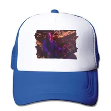 TSDFCINXS-Kick Cool Логотип музыкальной группы Дальнобойщик шляпа бейсбольная Кепка сетка Кепка черная для подростков и взрослых