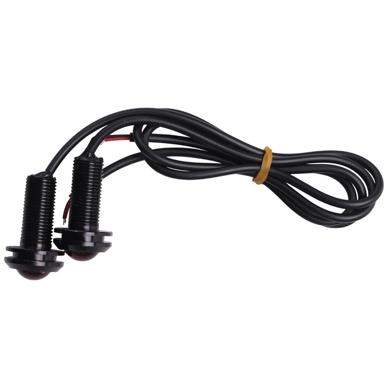 2 X Eagle Eye LED Light 18Mm Dia. Car Vehicle Backup Signal Red | Автомобили и мотоциклы