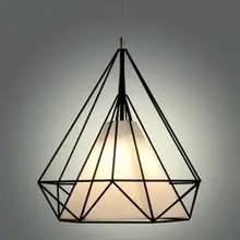 Пирамида Стразы клетка люстра черный без светильник источник