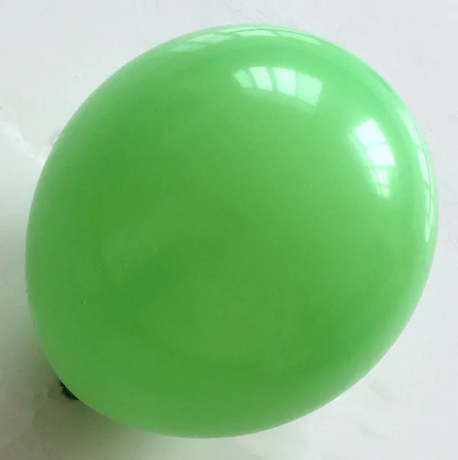 fruit green 300 шт 10 дюймов 2,2 г утолщенный латексный шар надувной гелиевый воздушный шар с днем рождения вечерние свадебные декоративные принадлежности - Цвет: fruit green