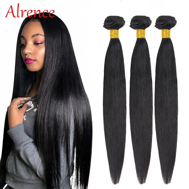 $US $34.02  Peruvian Straight Hair Bundles Human Hair Extension 3 bundles cabello natural human hair bundles st