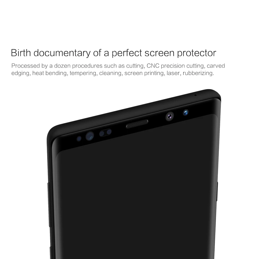 Для samsung Note 9 Защитная пленка для экрана Nillkin 3D полная клейкая Обложка защитное закаленное стекло для samsung Galaxy Note9