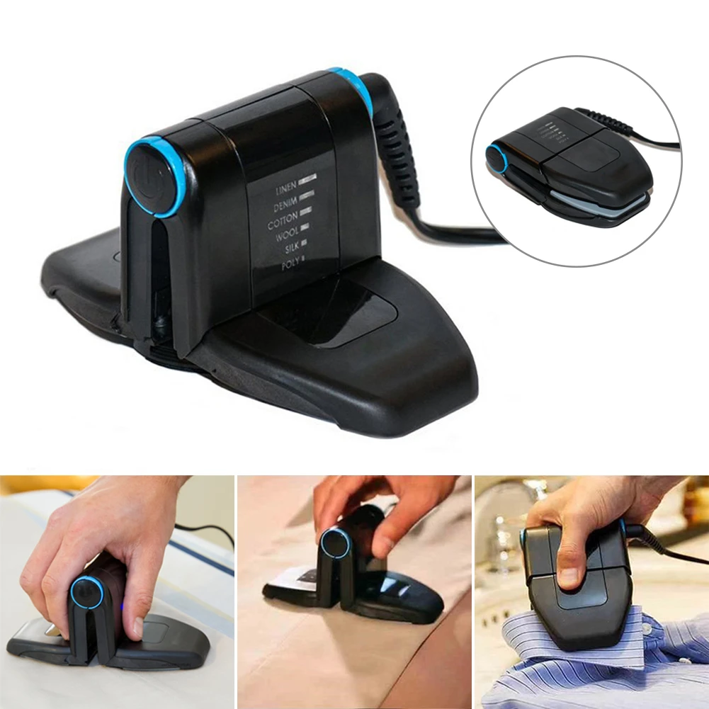 

110-220V Folding Portable Iron Compact Touch up Travel Mini Steam Iron for Collar Mini Collar Iron Dropshipping