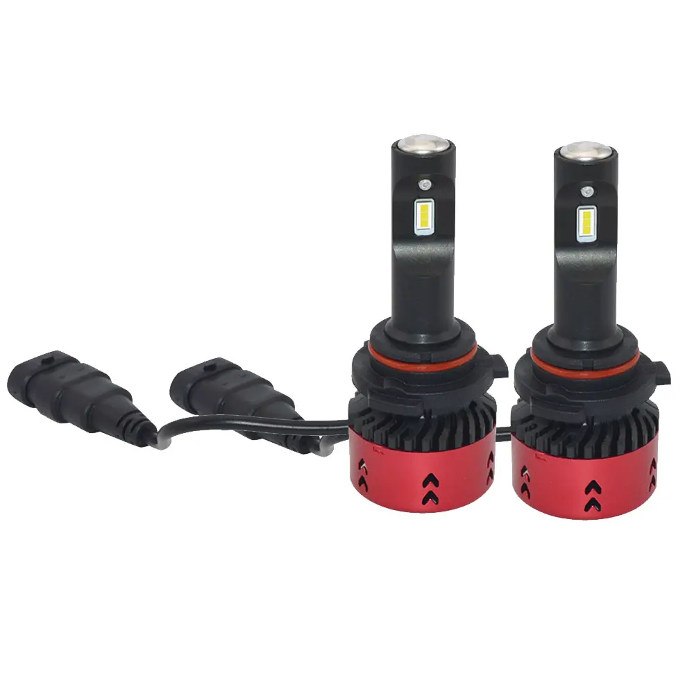 Ampoule СВЕТОДИОДНЫЕ Фары H4 H7 H8/H9/H11 HB4/9006 HB3/9005 H1 фары автомобиля свет 6000 К белый цвет 8400 мл 24 в 70 Вт авто аксессуары - Испускаемый цвет: HB4 9006