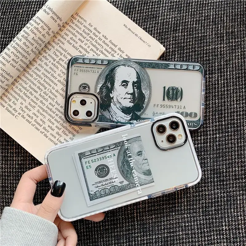 Лидер продаж Модные забавные раза долларов Чехол для мобильного телефона iphone 11 Pro
