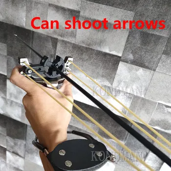 

Hunting Shooting Fish Slingshot Archery Bow with 3pcs Arrows Recurve Bow Bow and Arrow Crossbow archery Catapult set