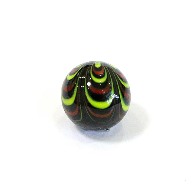 Handmade 25mm Colorful Murano Glass Marbles for Home Decor and Kids' Play