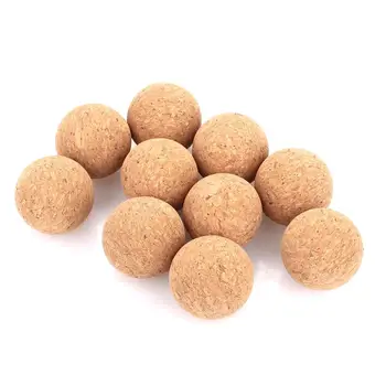 

Practical 36mm 1 Pcs Indoor Kids Table Football Cork Football Decorate Collection Solid Wood Football Shot Billiards