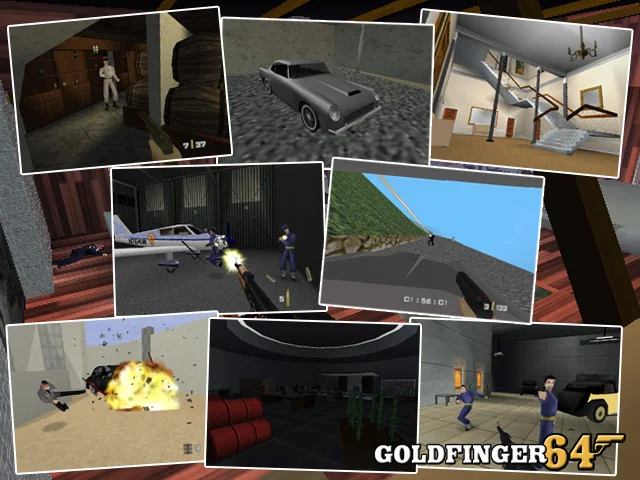 64 битные игры* GOLDFINGER 007(версия США! Взлом золотого глаза