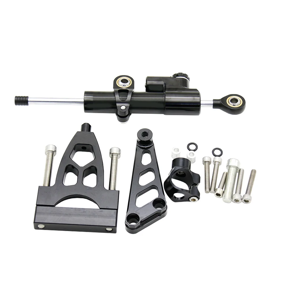 

Aluminum Car Steering Damper Stabilizer Bracket Kit For Honda CB400 Steering Damper Stabilizer Mounting Bracket Kits