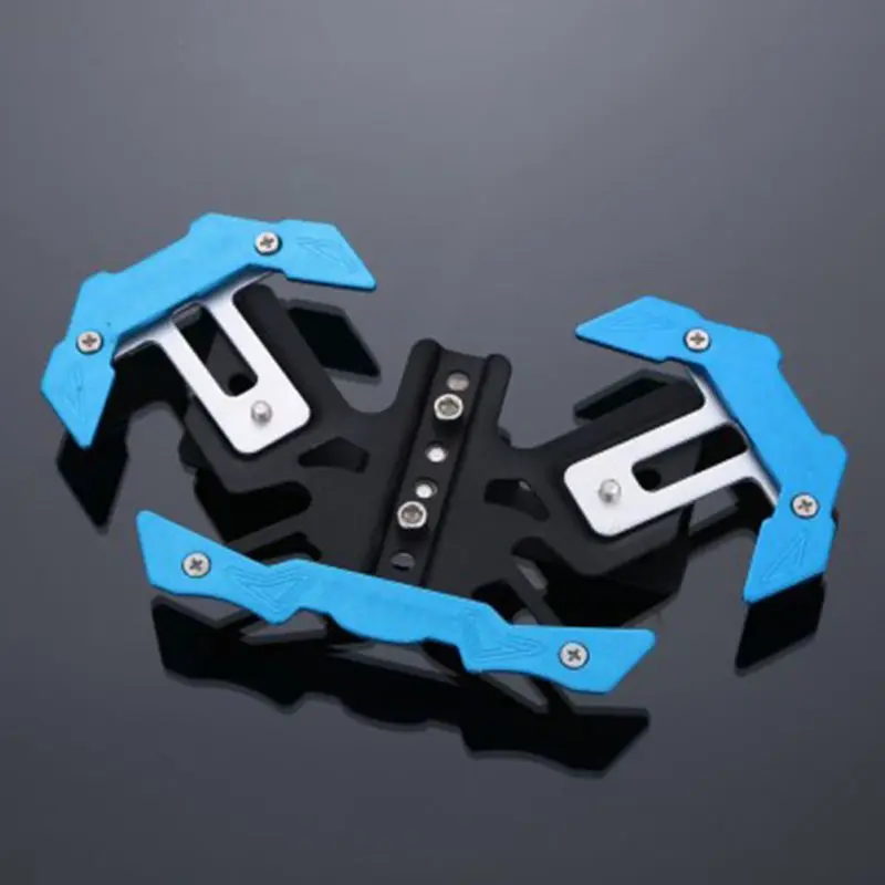 

1CPS Universal Aluminum Alloy License number Plate cover Holder Motorcycle Bracket Frame