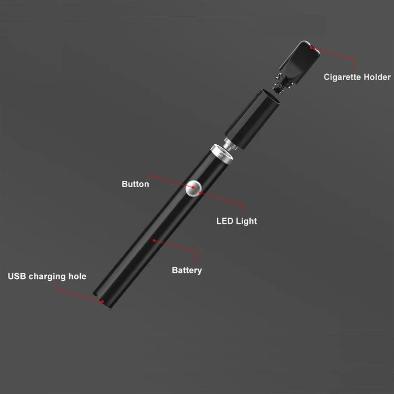 Сухой травы испаритель Por комплект с 380 мАч батарея керамическая катушка Vape ручка пара комплект электронных сигарет